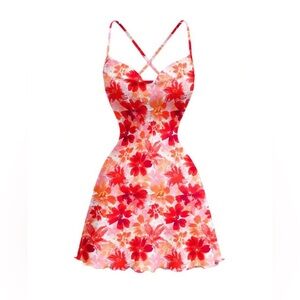 Floral Strappy Dress